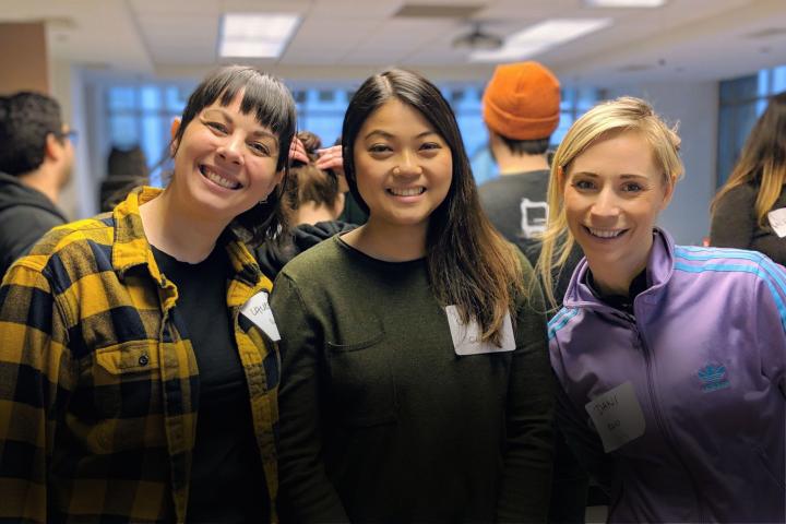 Volunteers at YWCA